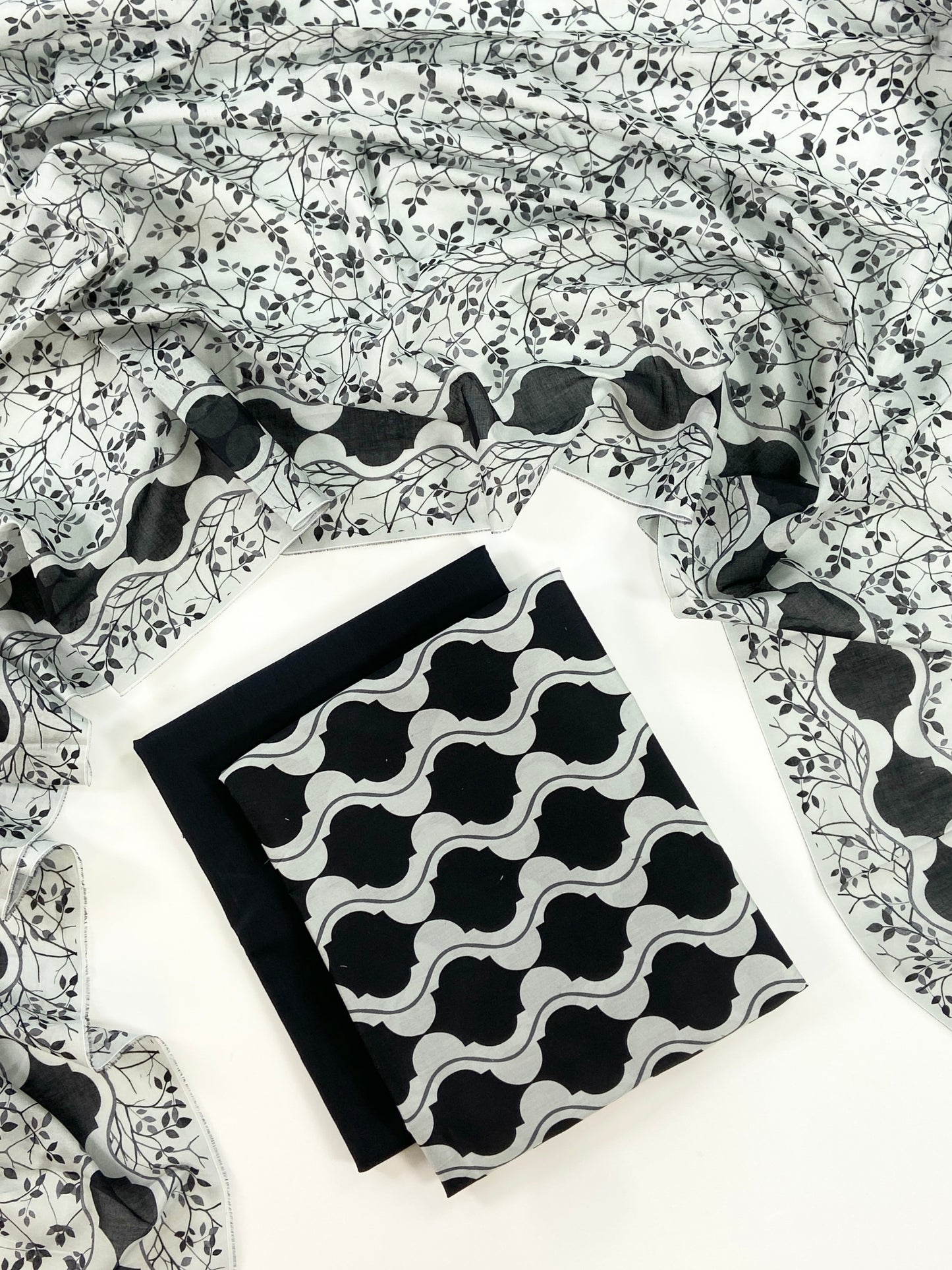 Regalia Black Series Digital Printed Lawn 3PC