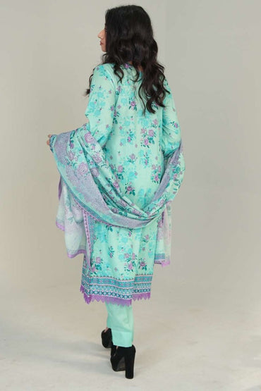 Basant Digital Printed Lawn 3PC