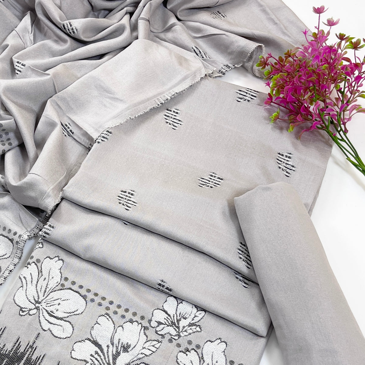 Sapphire Jacquard Karandi 3PC