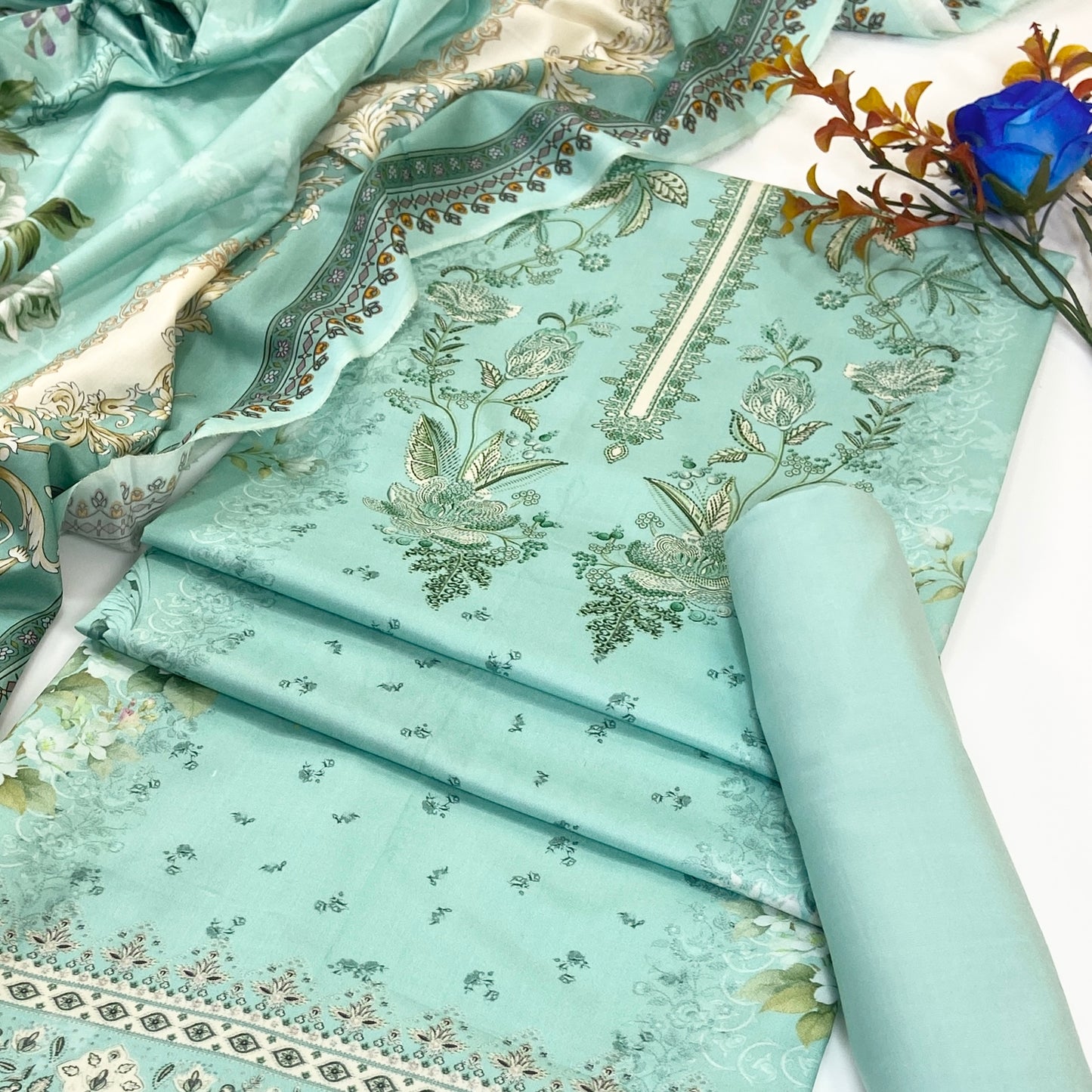 Malhaar Digital Printed Linen 3PC