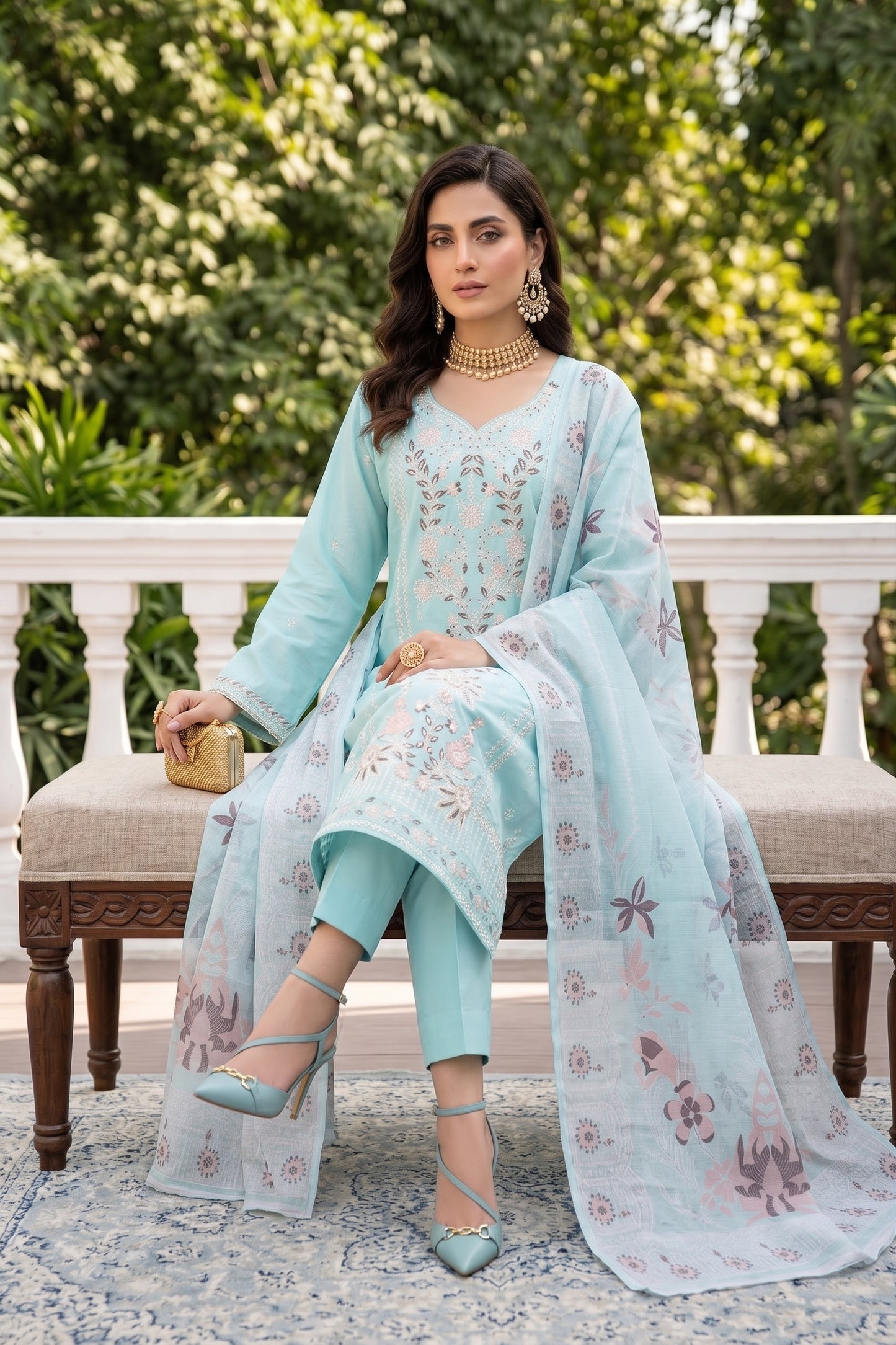 Naqsh-E-Jahan By Anaya Noor Fully Embroidered 3PC