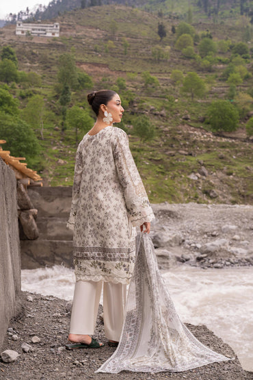 Shanaya Digital Emb Lawn 3PC