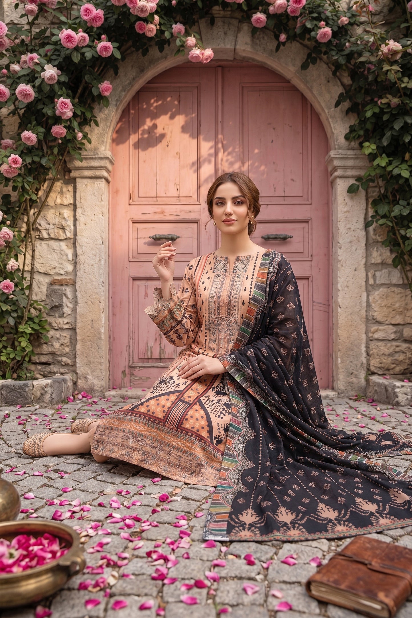 Gulnaar By Anaya Noor Digital Printed Lawn 3PC