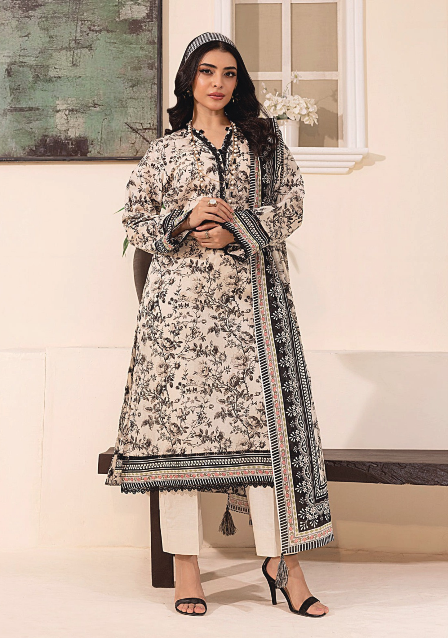 Lakhany Digital Printed Lawn 3PC