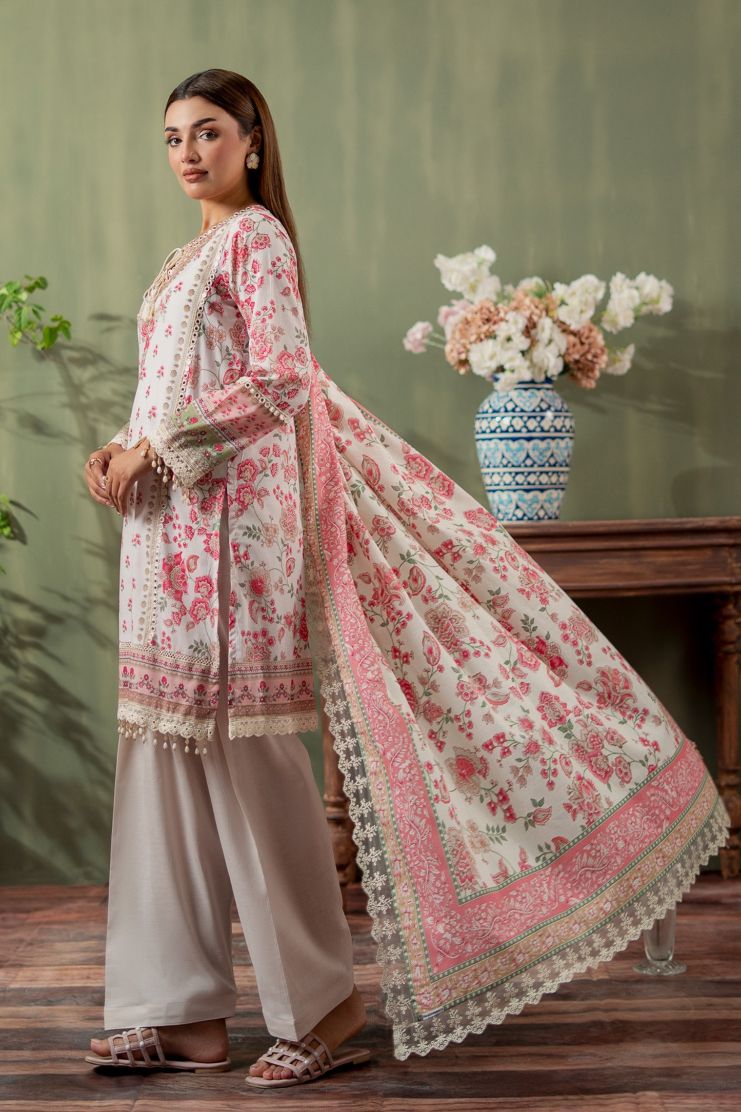Mausummery Digital Printed Lawn 3PC