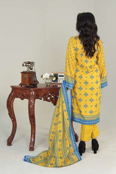 Basant Digital Printed Lawn 3PC