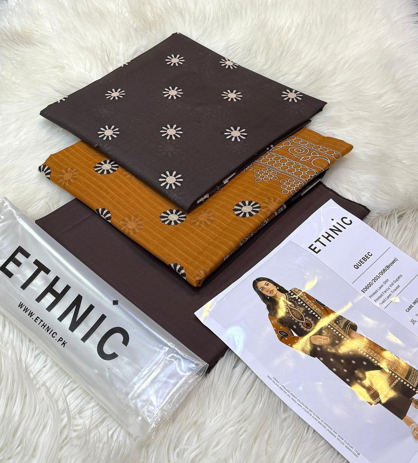 Ethnic Digital Printed Lawn 3PC