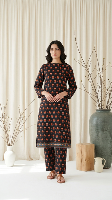 Anaya Noor Two Piece Digital Printed Lawn 2PC