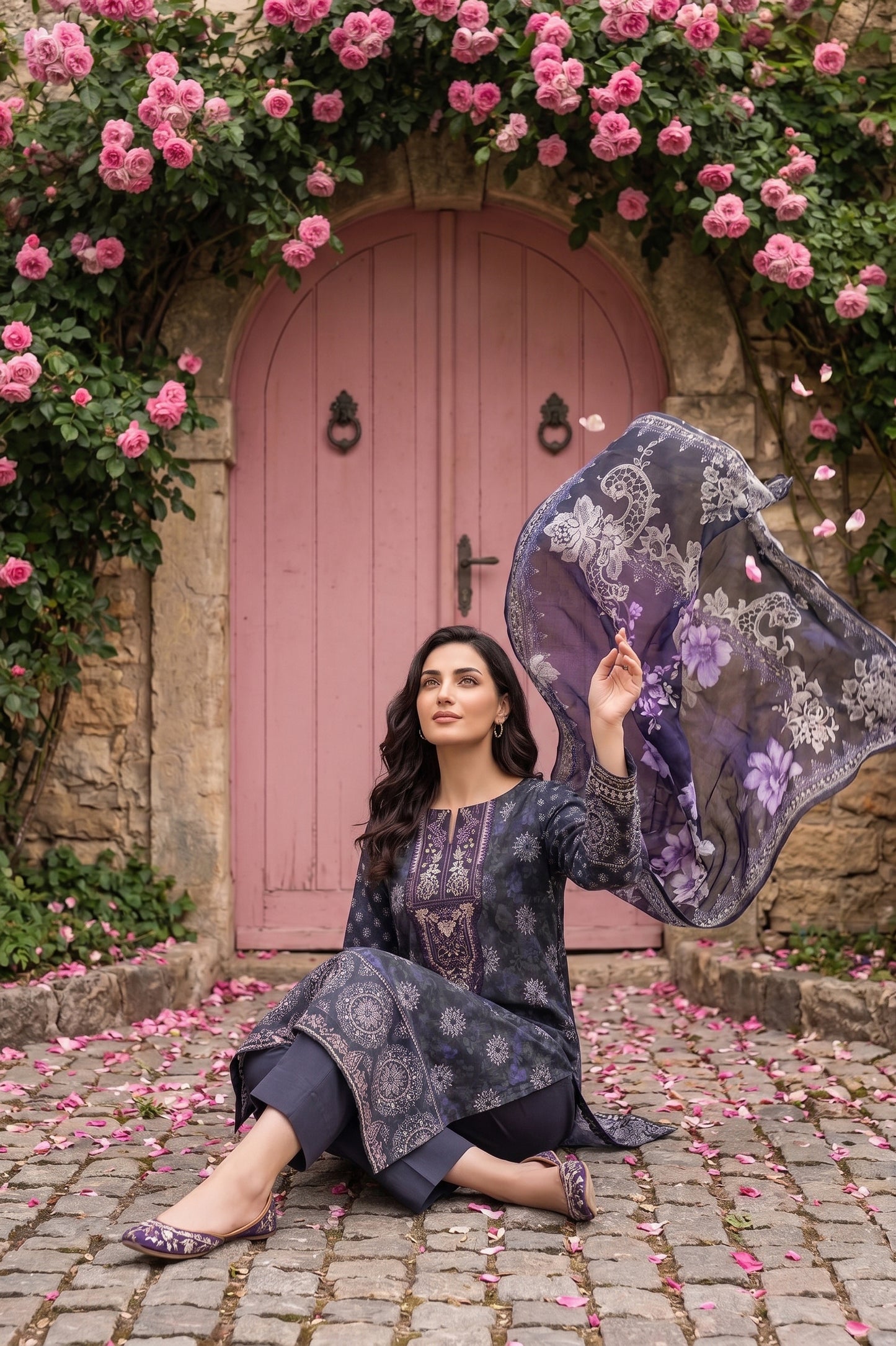 Gulnaar By Anaya Noor Digital Printed Lawn 3PC