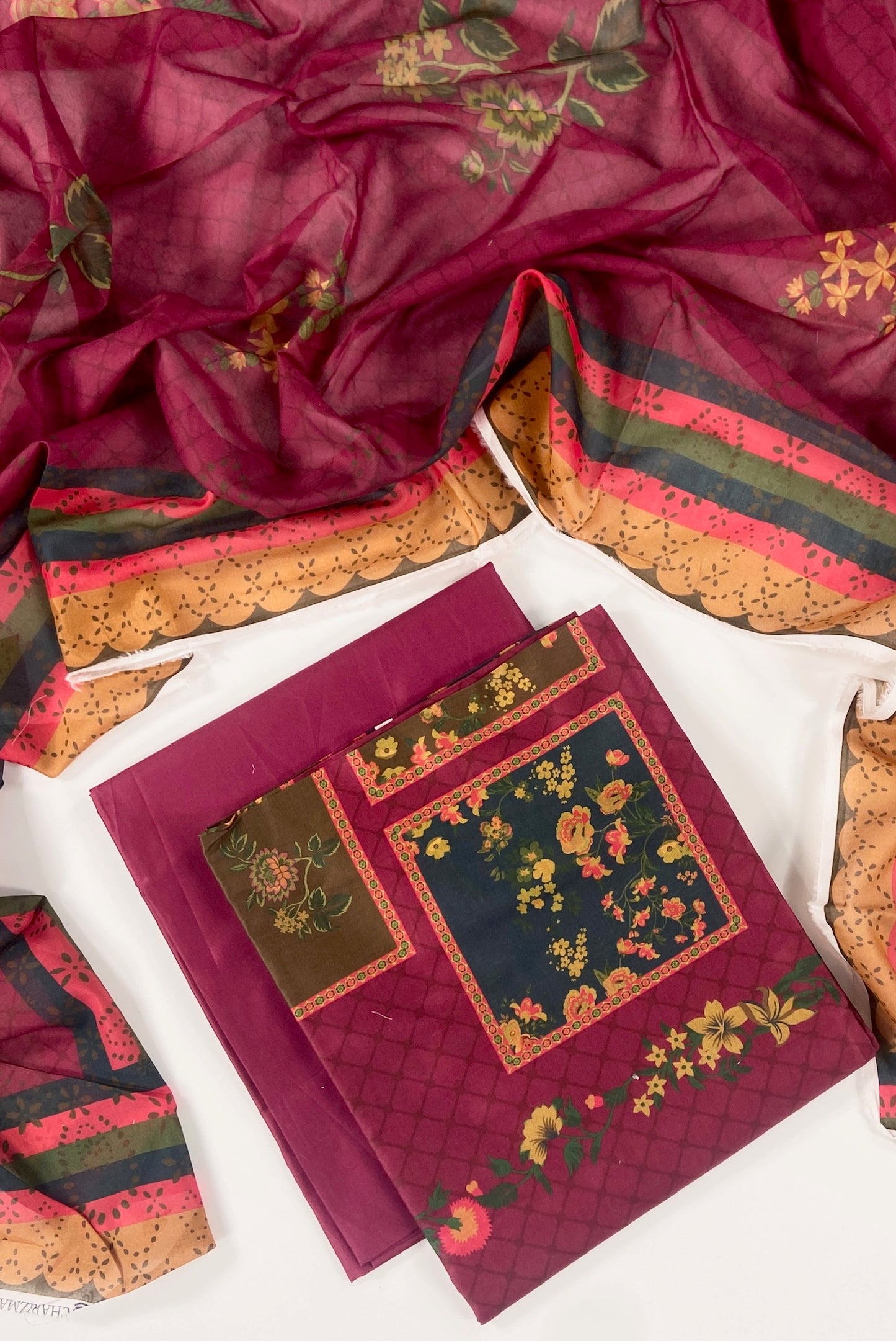 Charizma Premium Digital Printed Lawn 3PC