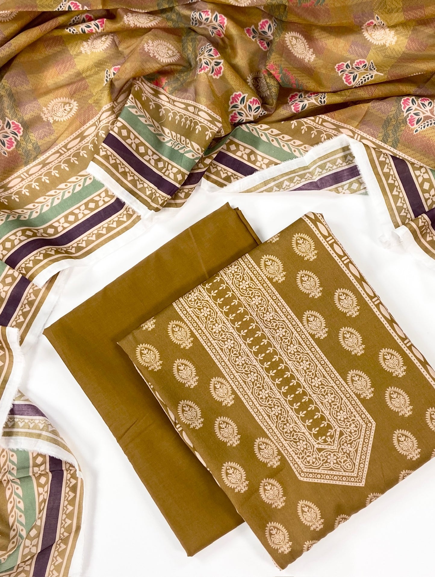Belleza Digital Printed Lawn 3PC