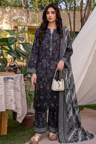 Aabroo By Anaya Noor Emb With Laser-Cut Lawn 3PC