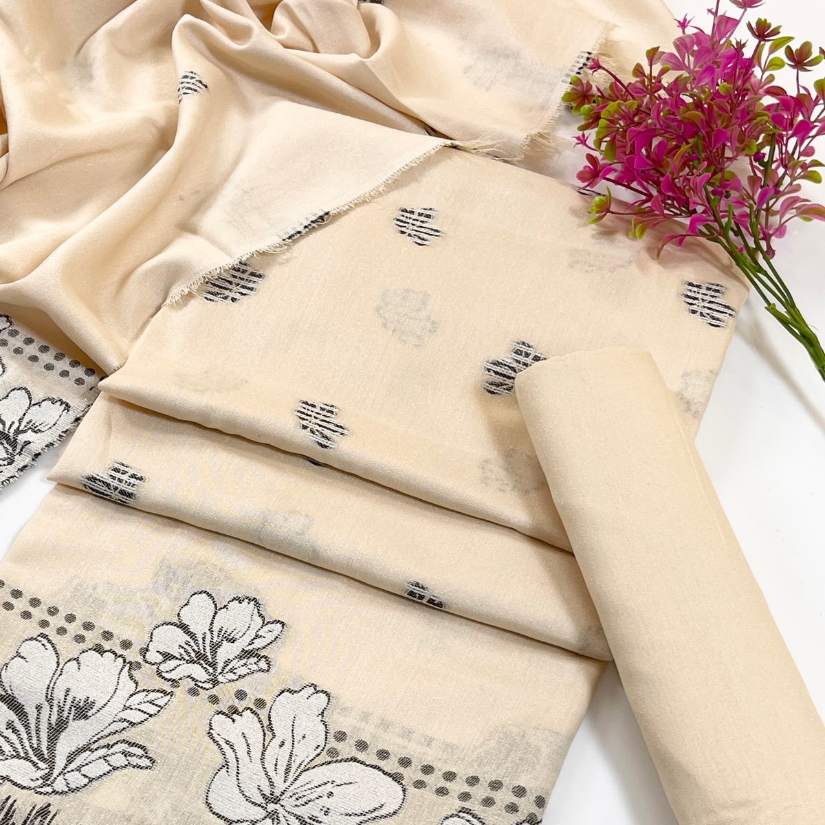 Sapphire Jacquard Karandi 3PC