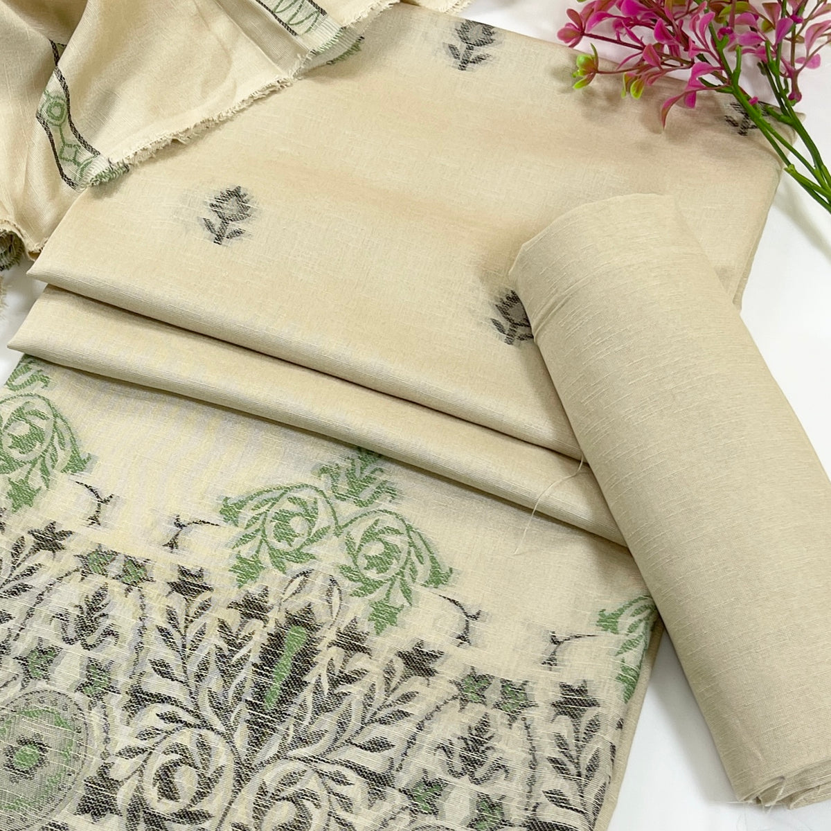 Sapphire Jacquard Karandi 3PC