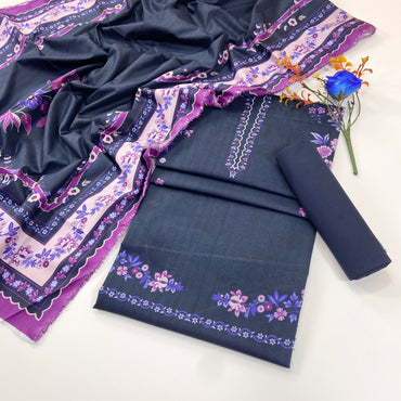Anaya Digital Printed Cotry Khaddar 3PC