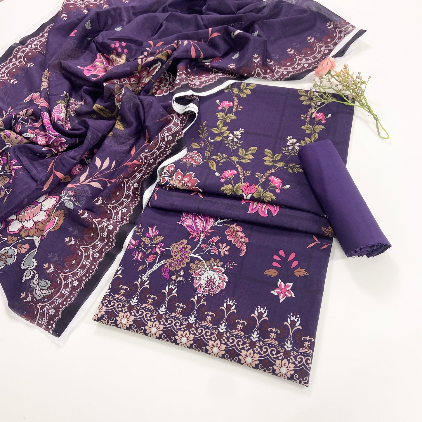 Riwayat By Shanaya Digital Printed Lawn 3PC