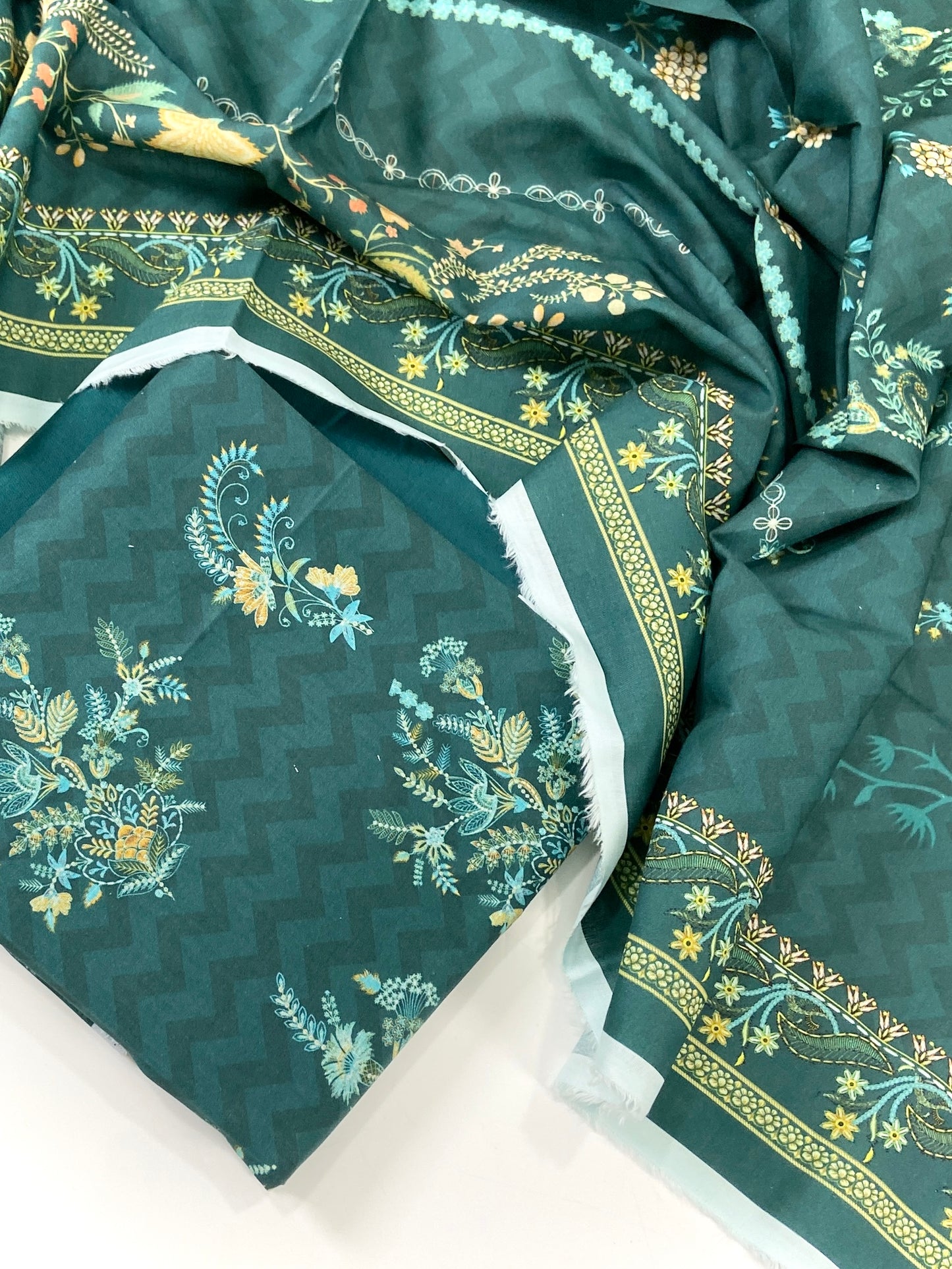 Mausummery Digital Printed Khaddar 3PC