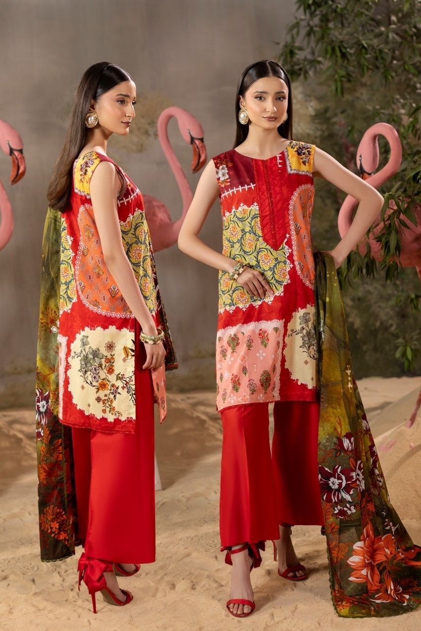 Naghma By Paltar Premium Printed Lawn 3PC