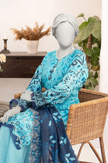 Seher By Almeerah Luxury Printed Embroidered Lawn 3PC