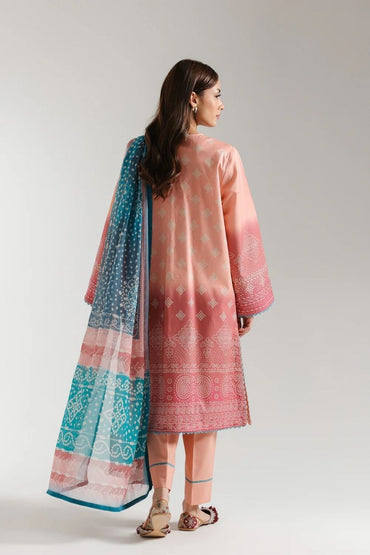 Ethnic Digital Printed Lawn 3PC