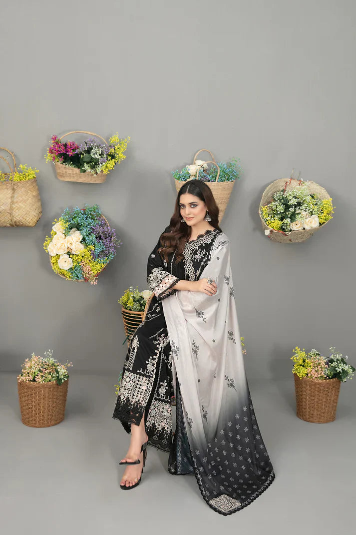 Nurgul | Tawakkal Luxury Lawn | 3PC