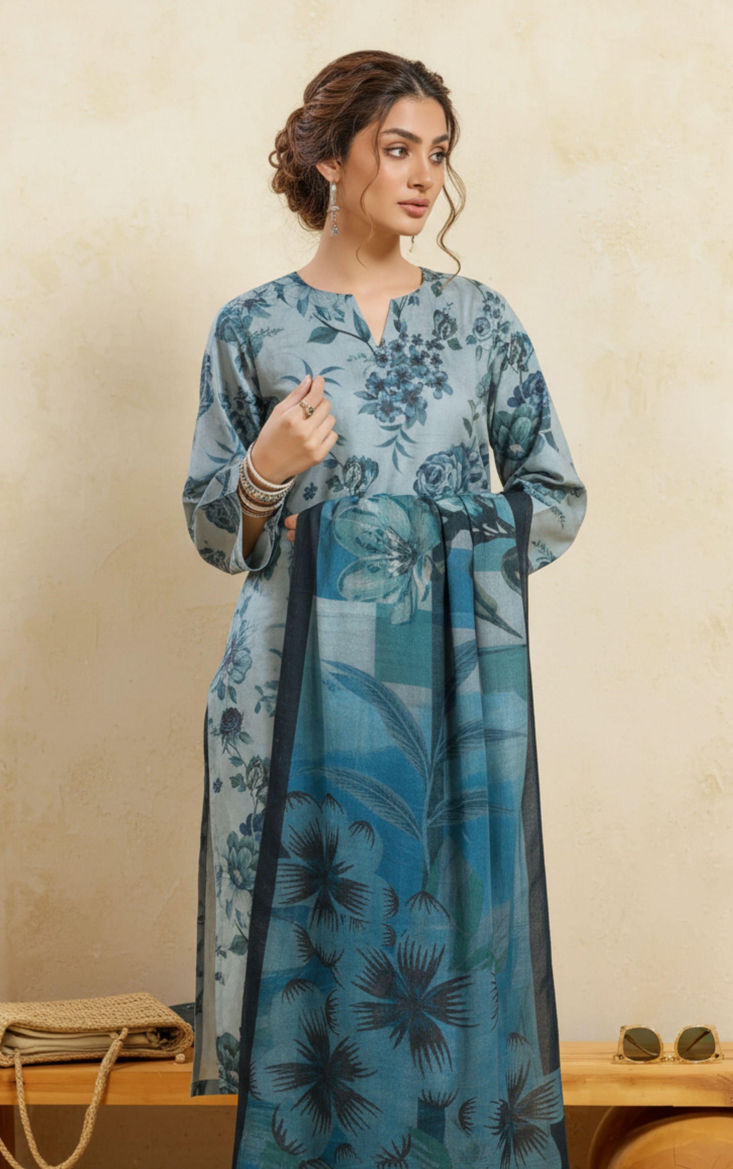 Madham By Lala Digital Printed Lawn 3PC