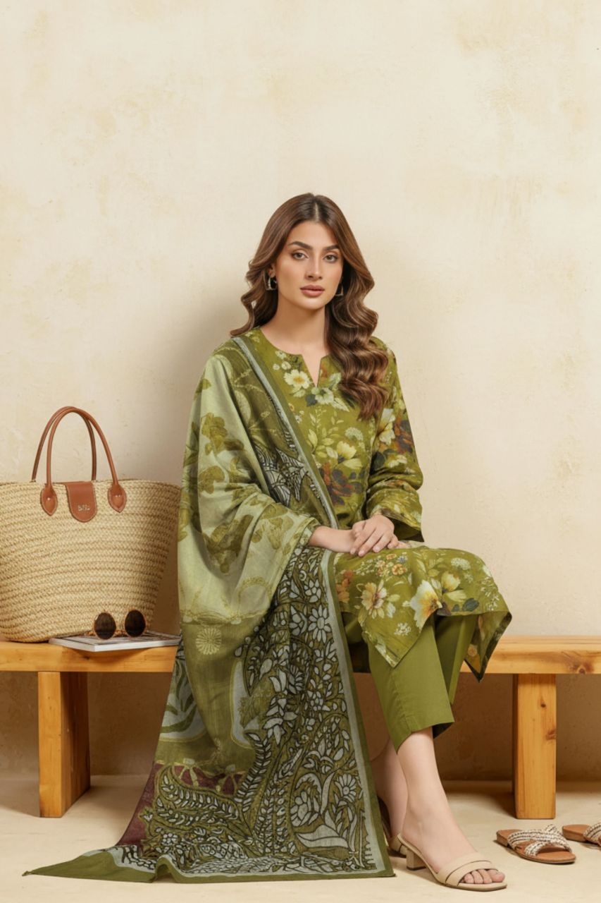 Madham By Lala Digital Printed Lawn 3PC