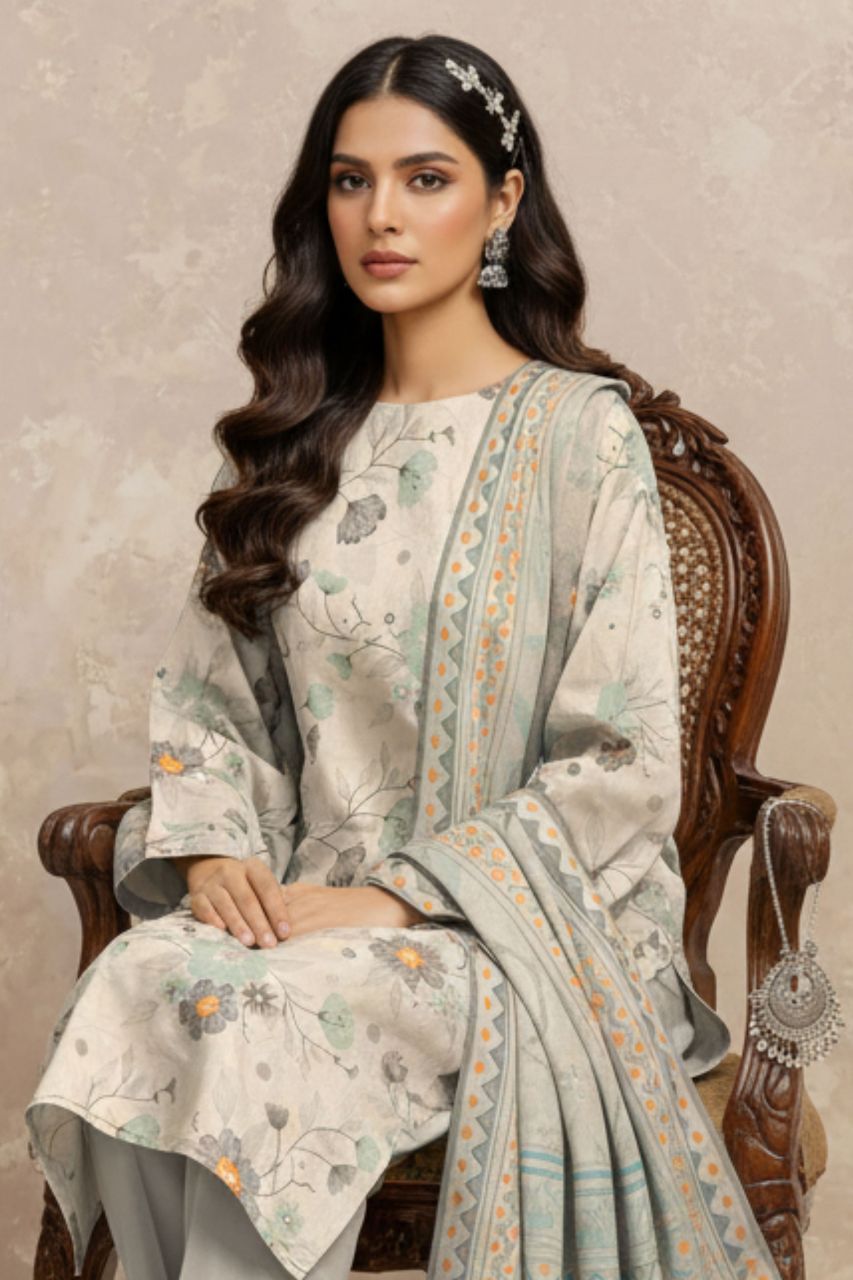 Madham By Lala Digital Printed Lawn 3PC