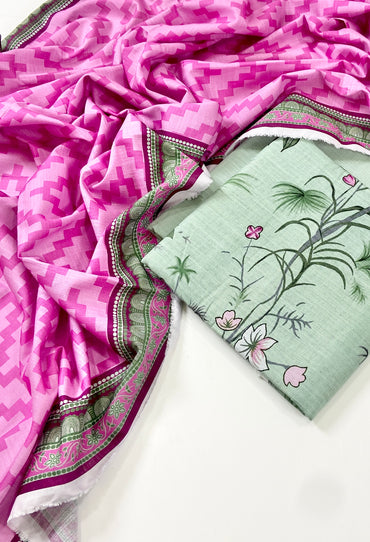 Zara ali Digital Printed Khaddar 3PC