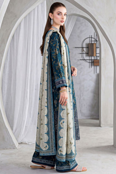 Aks-e-Noor By Anaya Noor Emb Laser-Cut Lawn 3PC