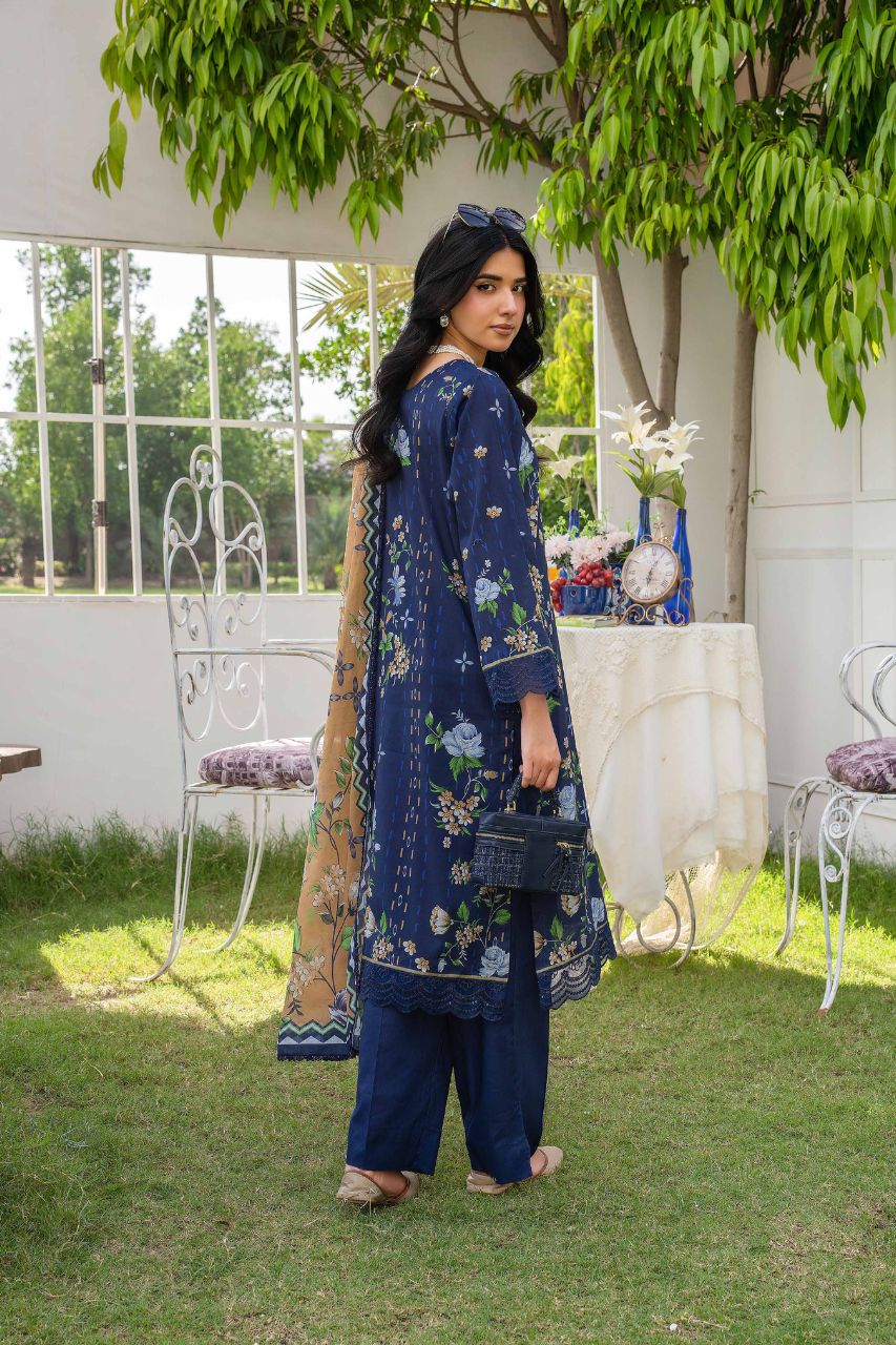 Raabi Premium Printed Lawn 3PC