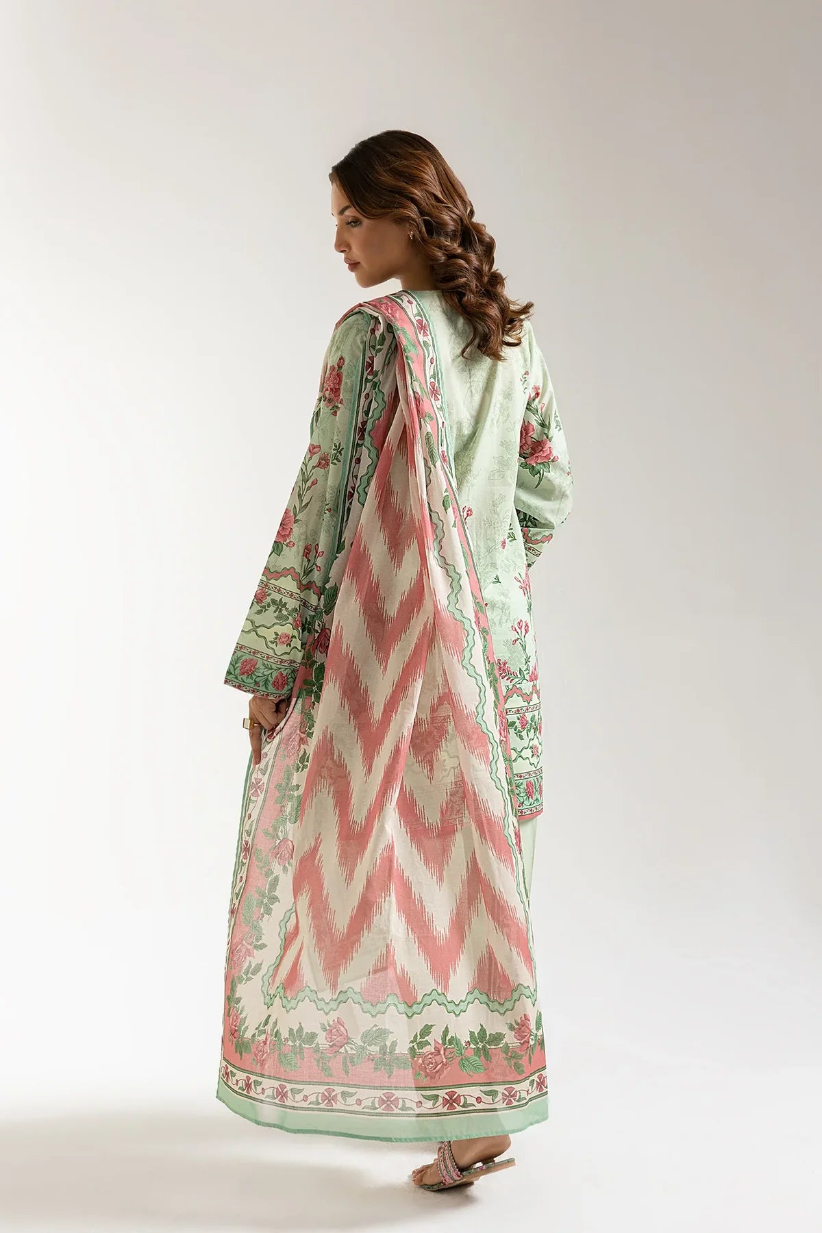 Ethnic Digital Printed Lawn 3PC