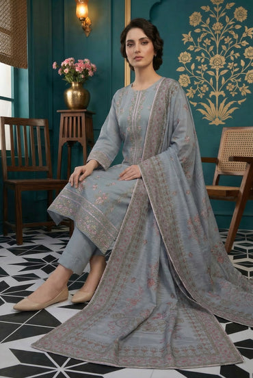 Shangrila By Anaya Noor Emb Baroshia Lawn 3PC