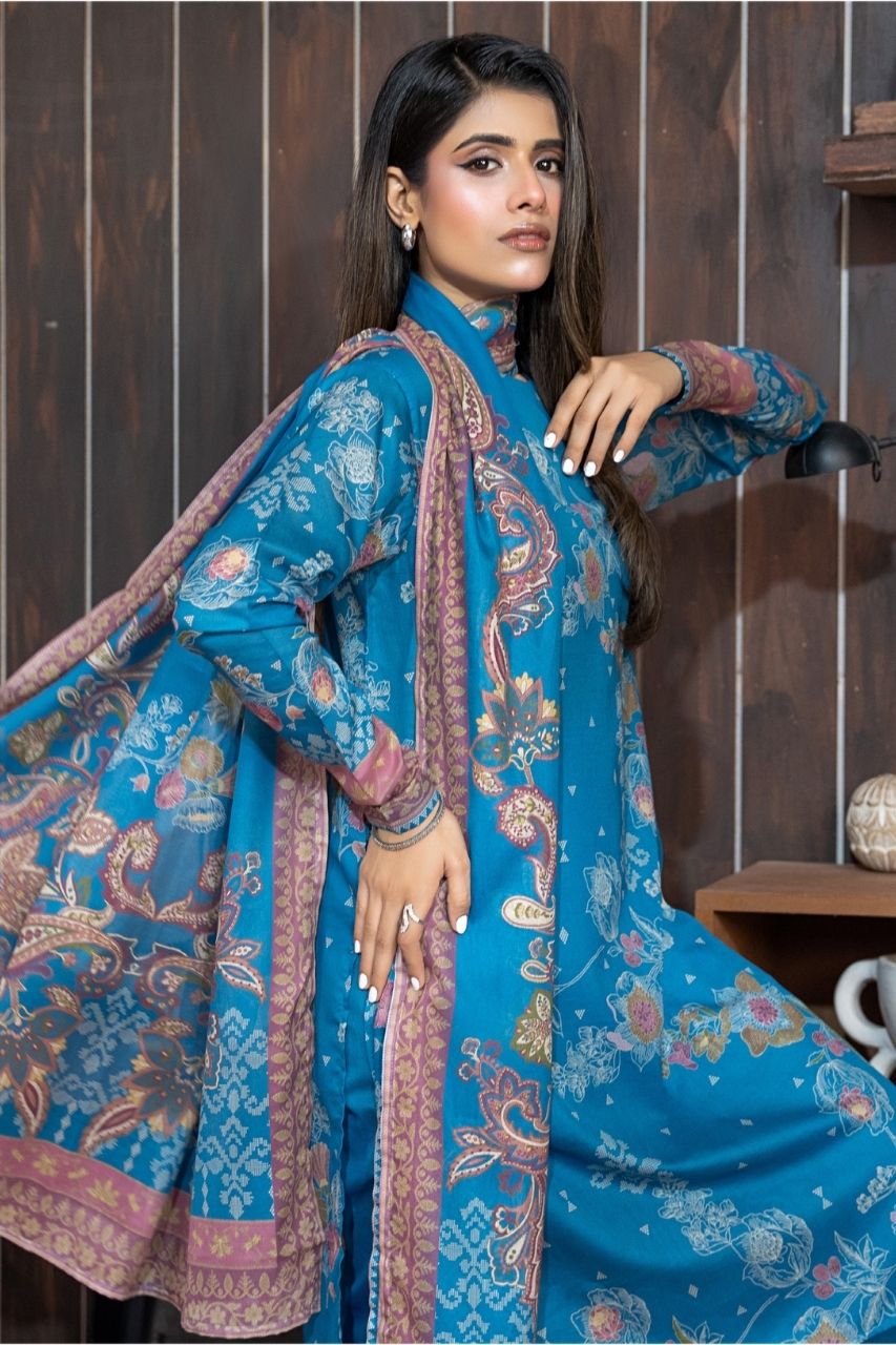 Nigaah By Safa Noor Digital Printed Lawn 3PC