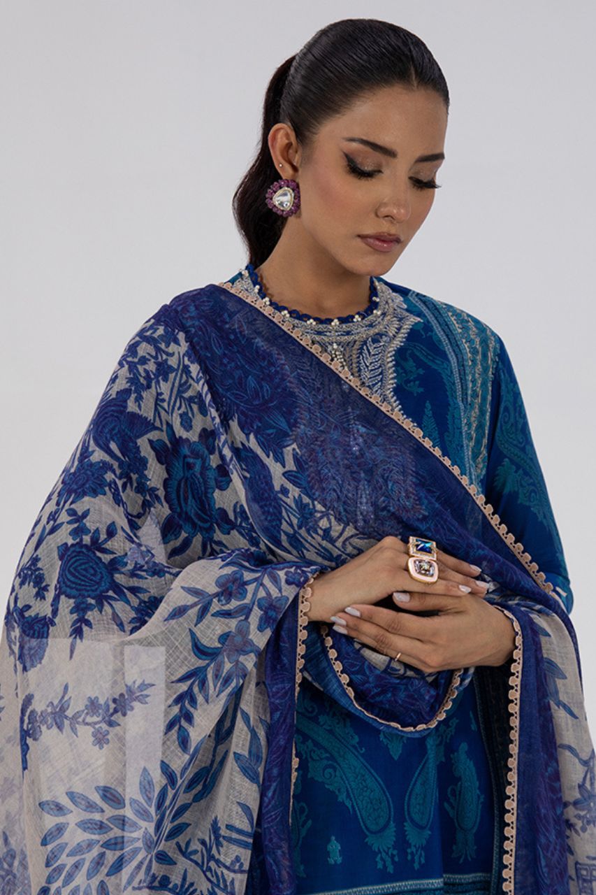 Sana Safinaz Digital Printed Lawn 3PC