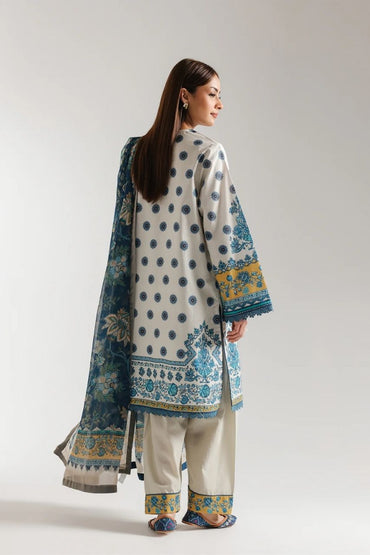 Ethnic Digital Printed Lawn 3PC