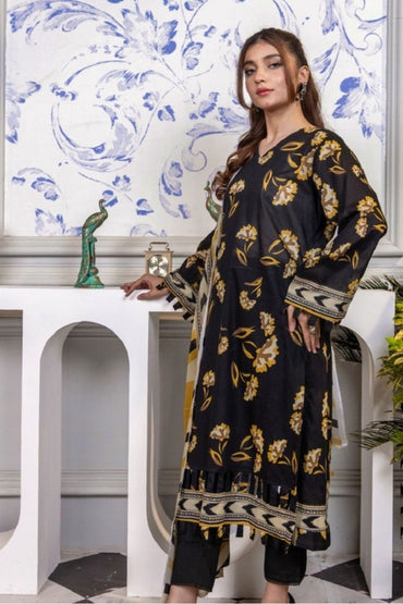 Rangoli By Janan Premium Printed Lawn 3PC