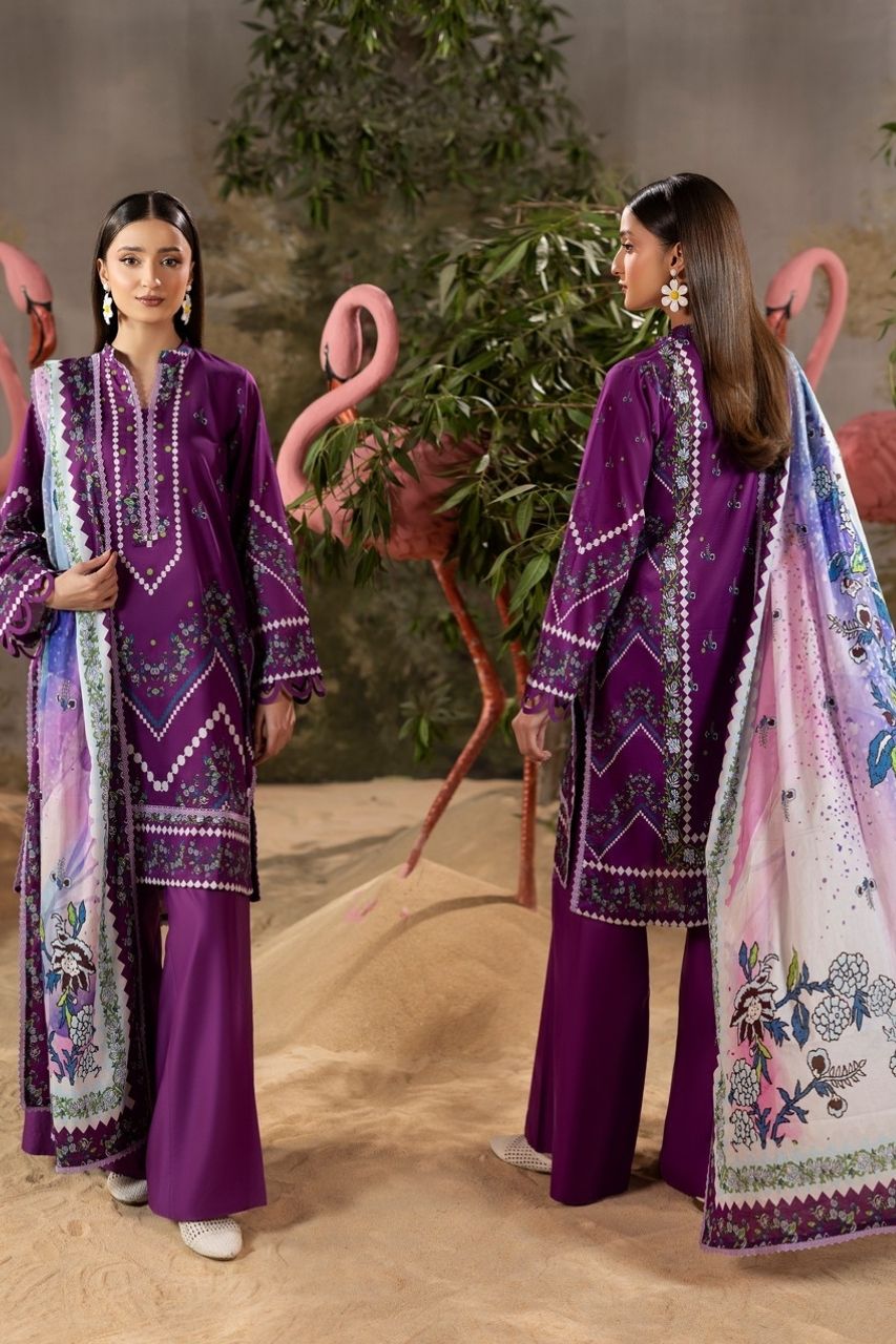 Naghma By Paltar Premium Printed Lawn 3PC