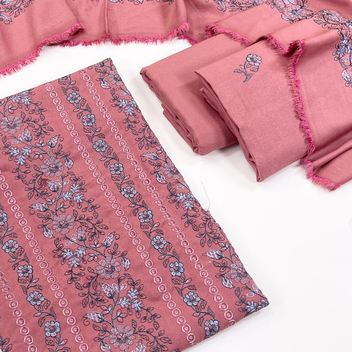 Bareeze Embroidered Karandi 3PC
