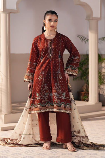 Jacquard By Regalia Digital Printed Lawn 3PC