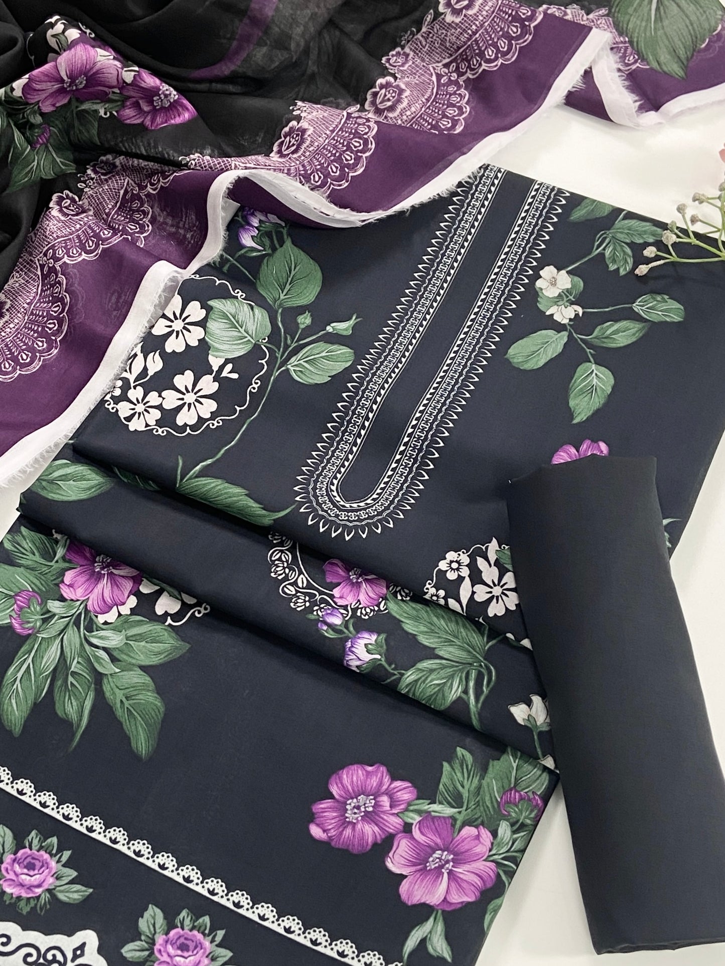 Riwayat By Shanaya Digital Printed Lawn 3PC