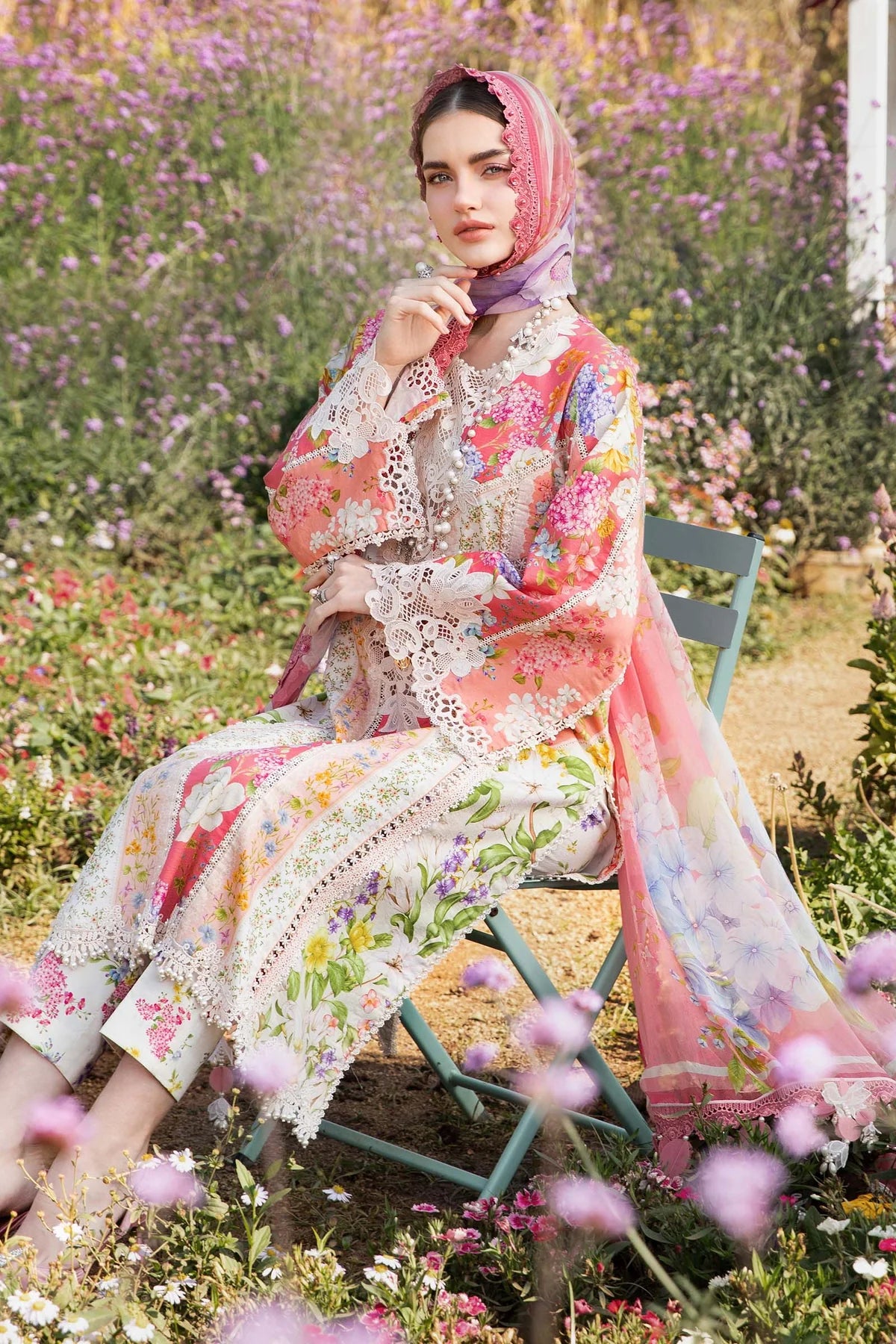 M.Prints Digital Printed Lawn 3PC