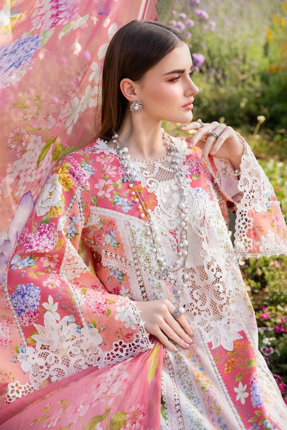 M.Prints Digital Printed Lawn 3PC