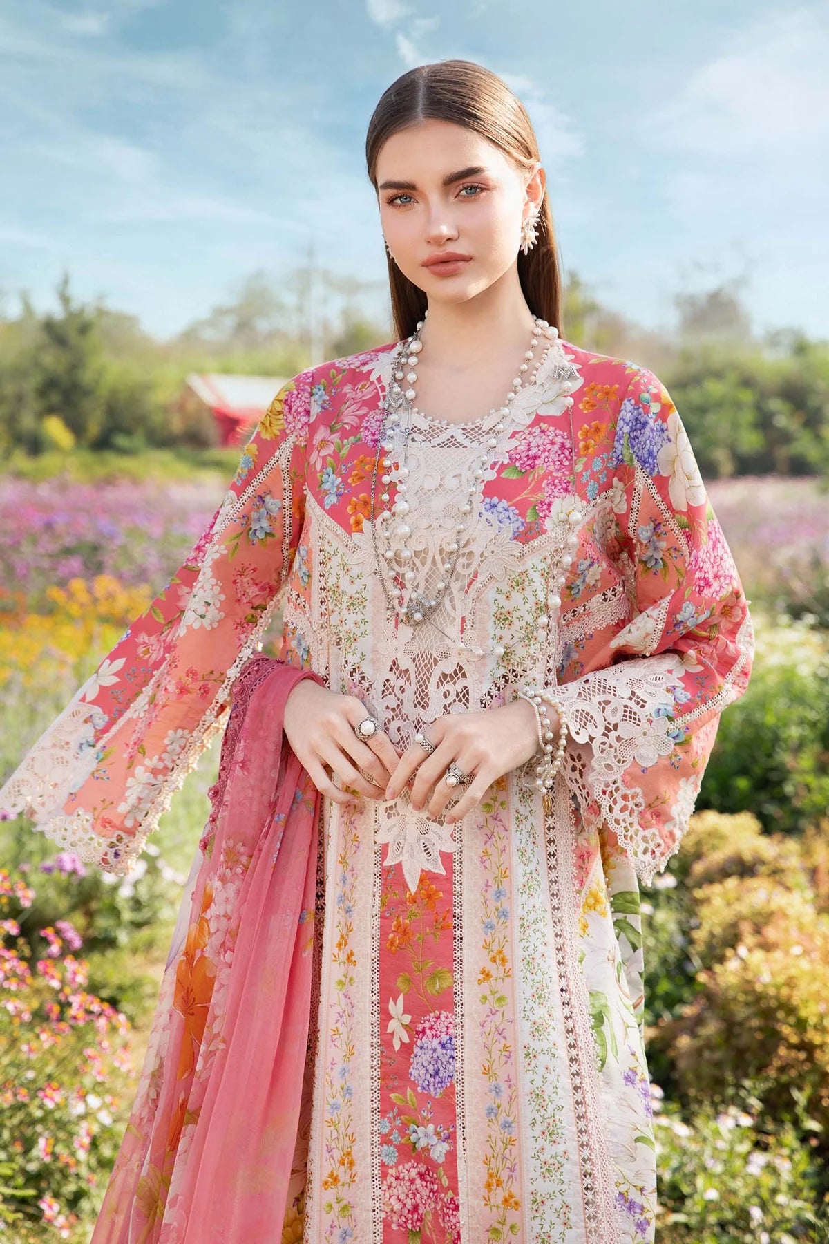 M.Prints Digital Printed Lawn 3PC