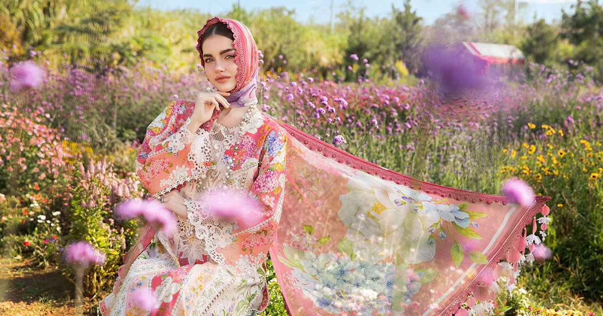 M.Prints Digital Printed Lawn 3PC