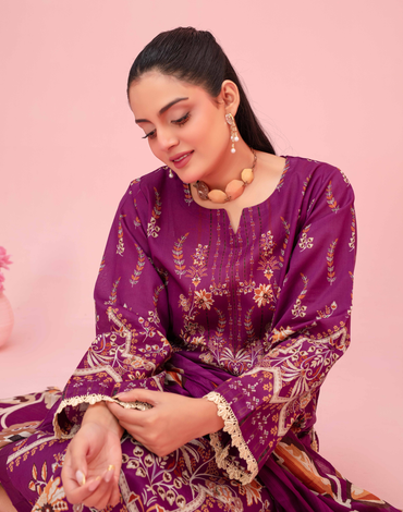 Fabiha By Feroza Printed Lawn 3PC