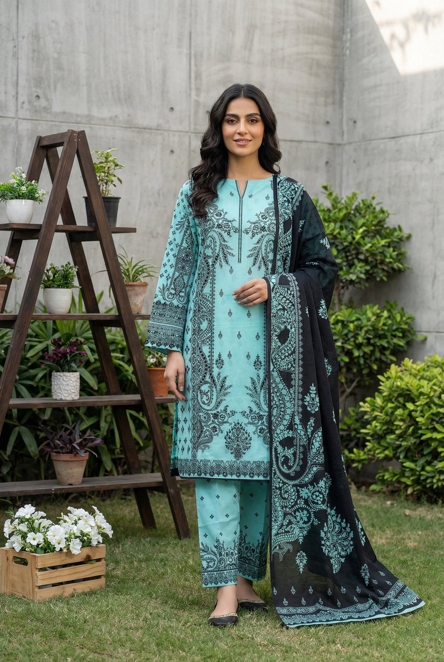 Anaya Noor Co-Ord Collection Digital Print 3PC