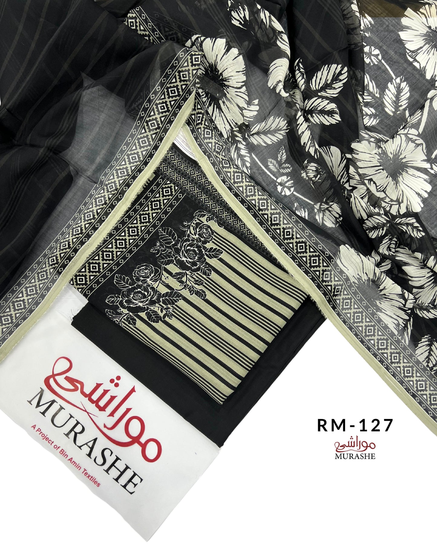 Rijja By Murashe Digital Printed Lawn 3PC