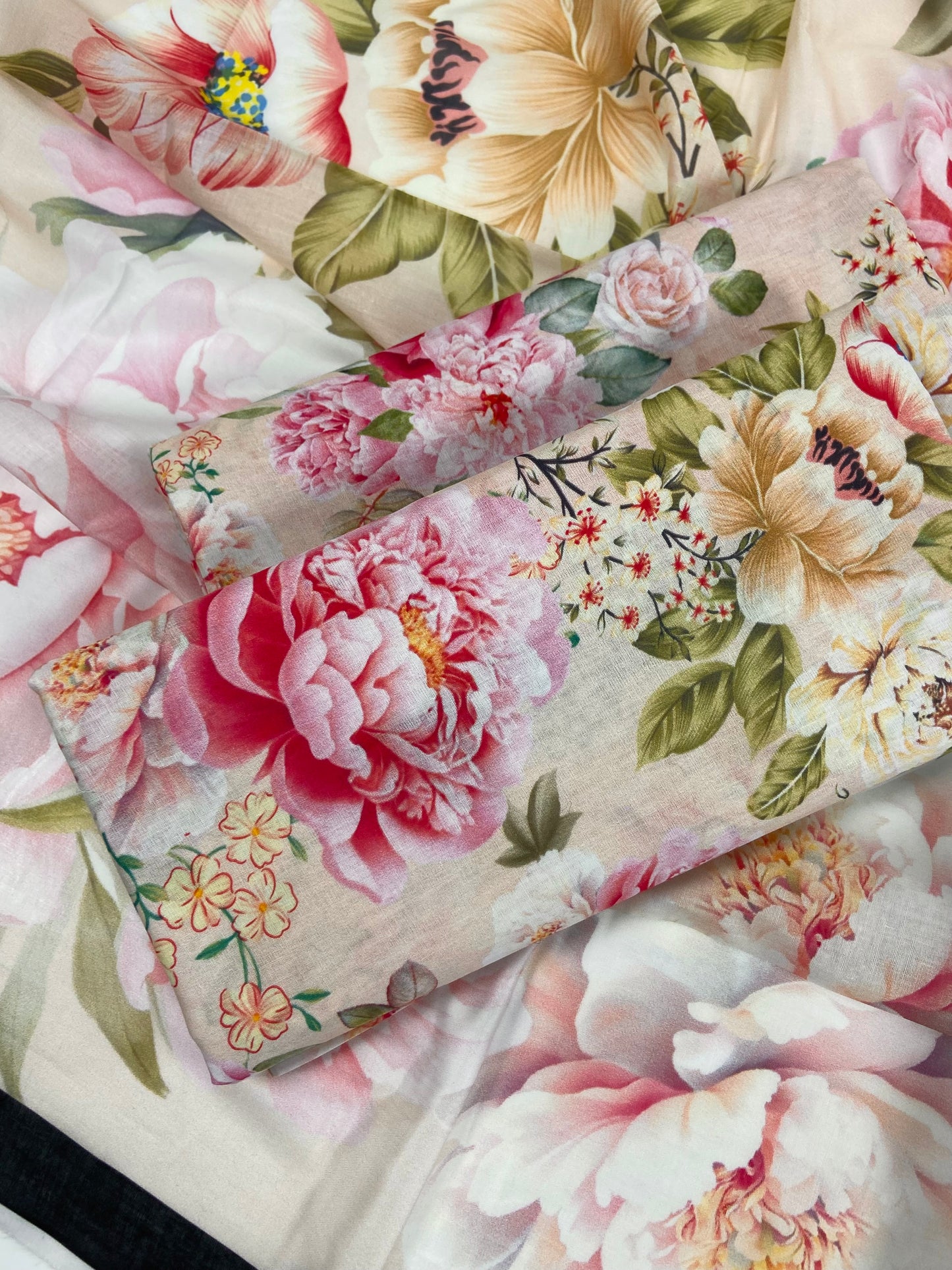 Baroque All Over Digital Printed Lawn 3-PC