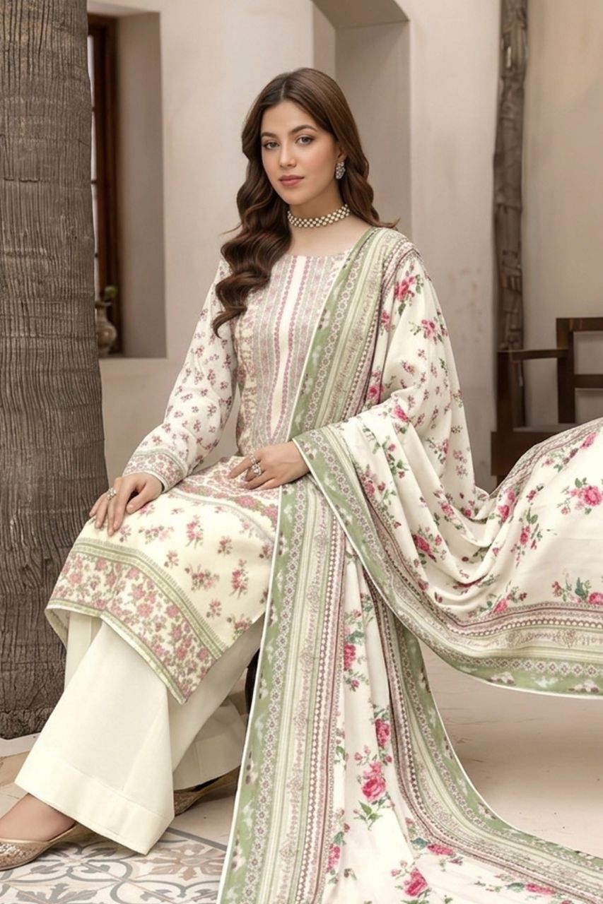 Mausummery Digital Printed Lawn 3PC